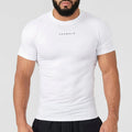 YoungLA Essential Minimal Logo Seamless Training Short Sleeve – White