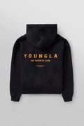 YOUNGLA- Black Immortal Club Pullover Hoodie