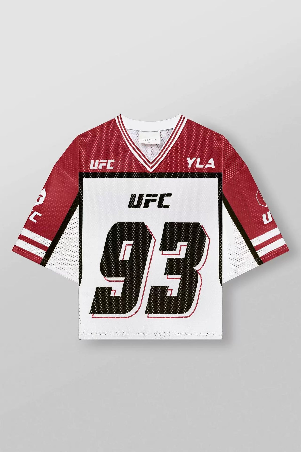 YoungLA x UFC "93" Graphic Oversized Jersey | Vintage Mesh Combat Sports Tee